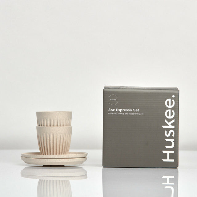 Huskee Espresso Cup - 3oz x2 Set
