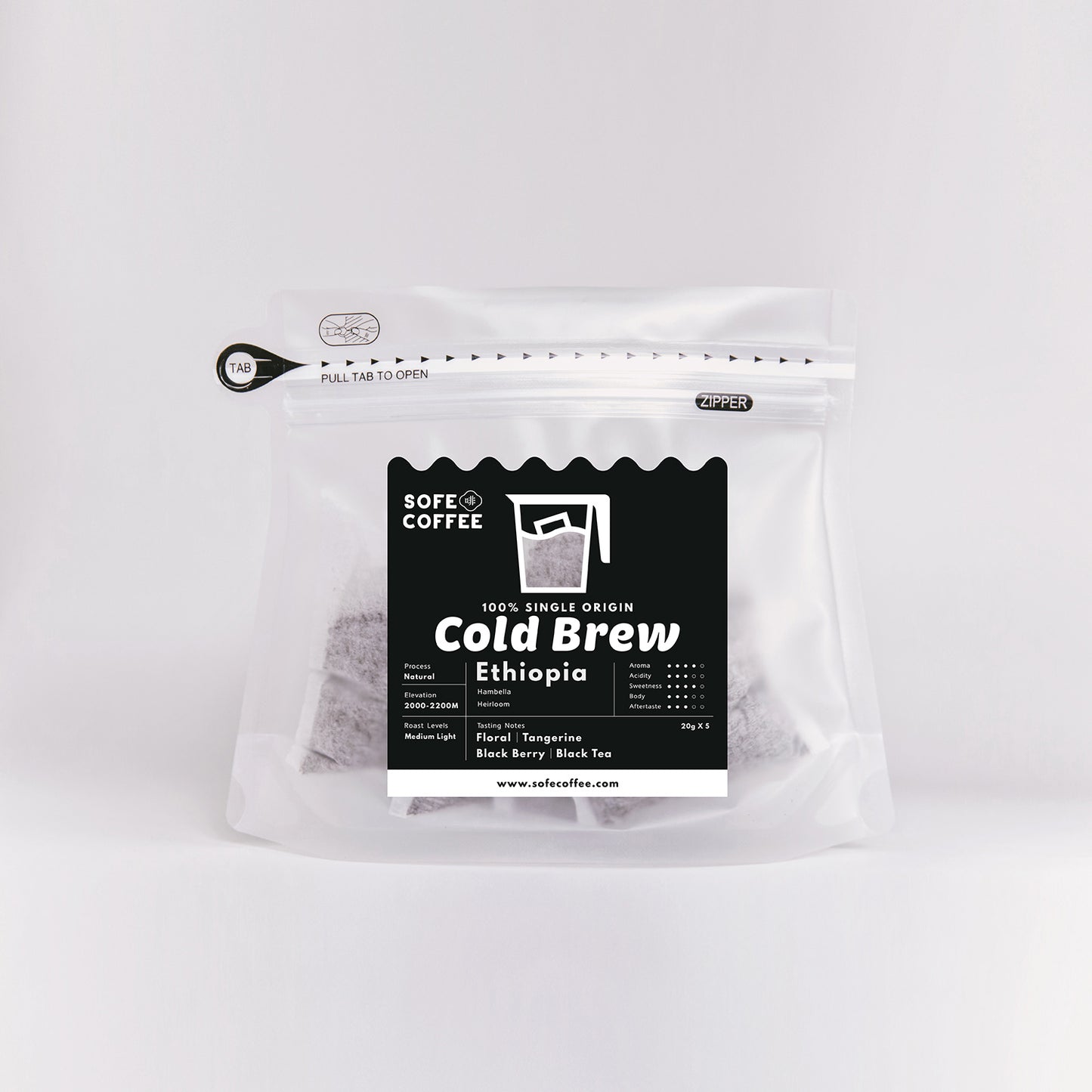 Cold Brew Coffee Bags - Ethiopia