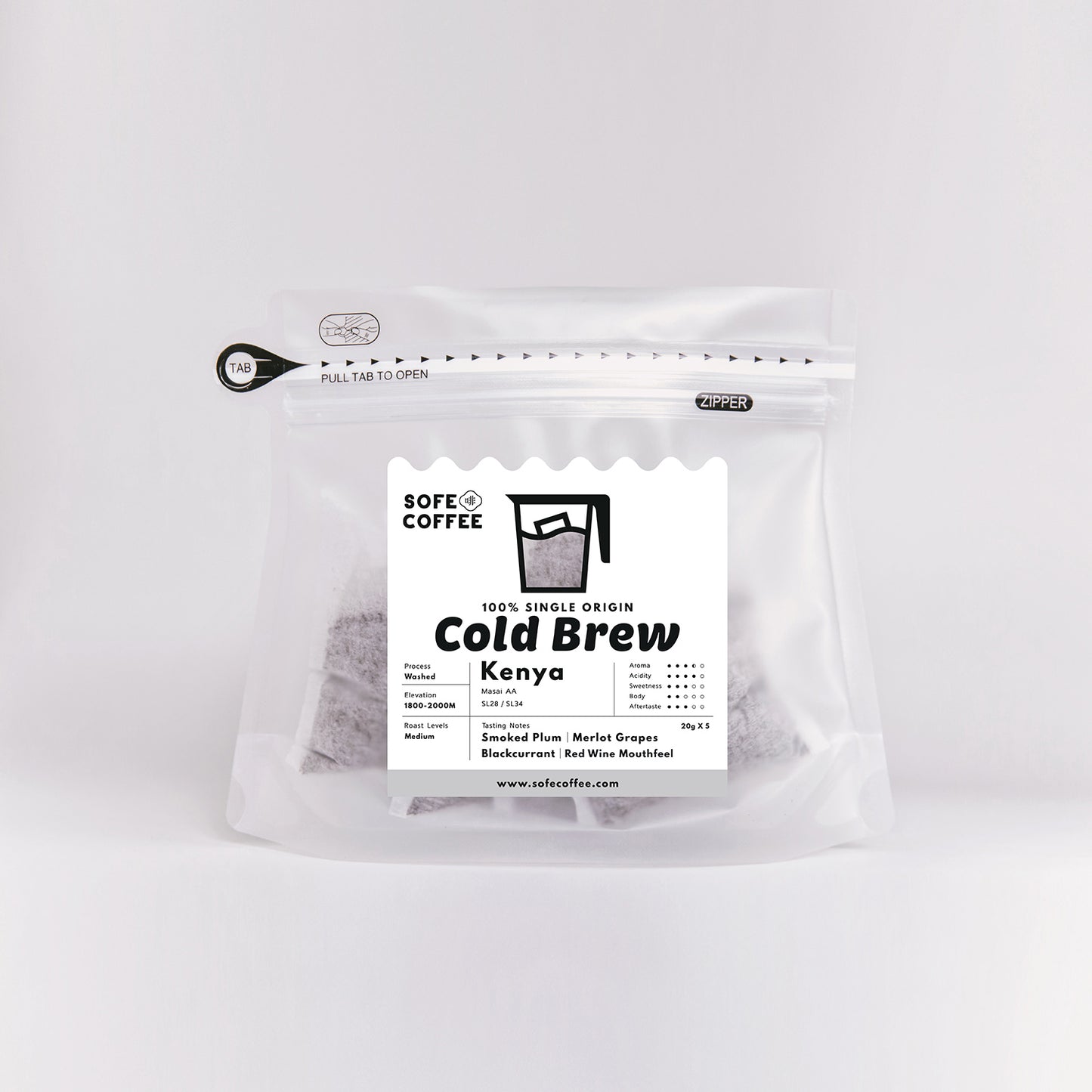 Cold Brew Coffee Bags - Kenya AA