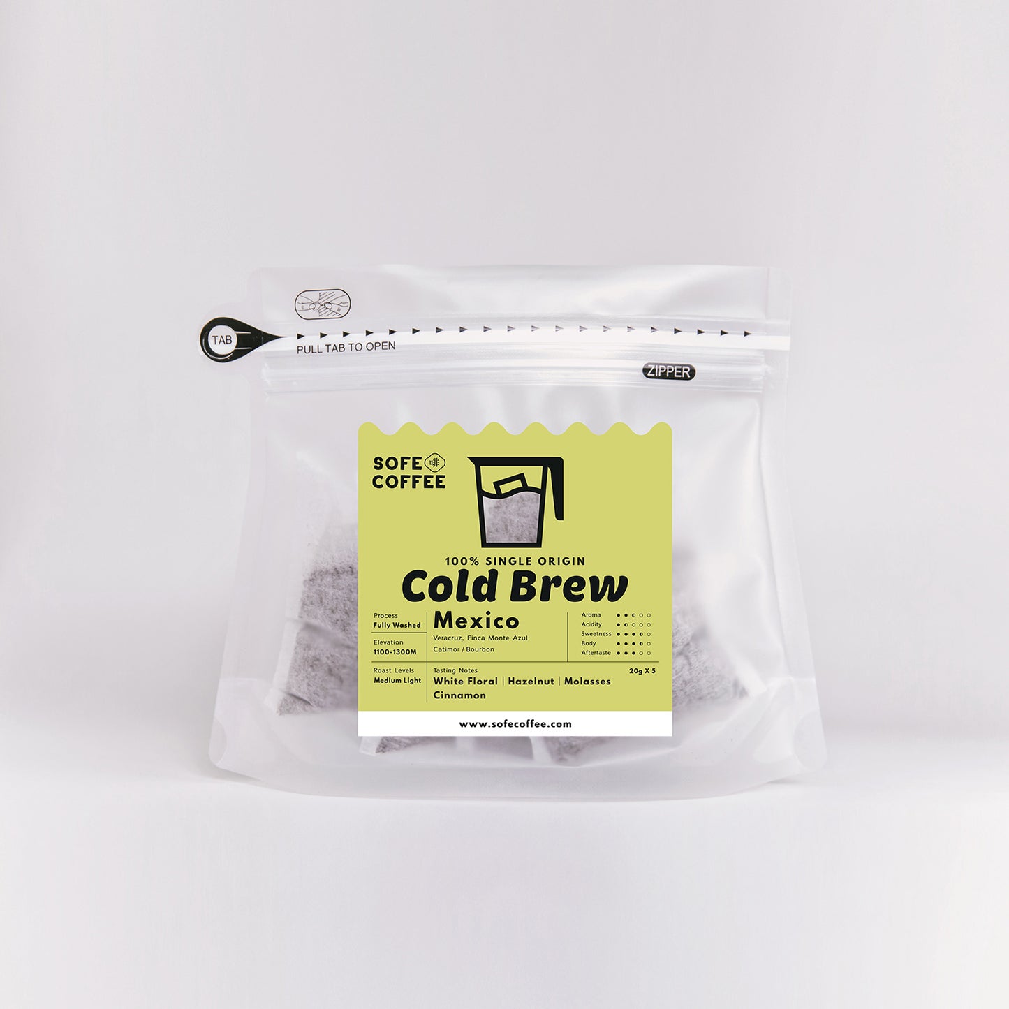 Cold Brew Coffee Bags - Mexico