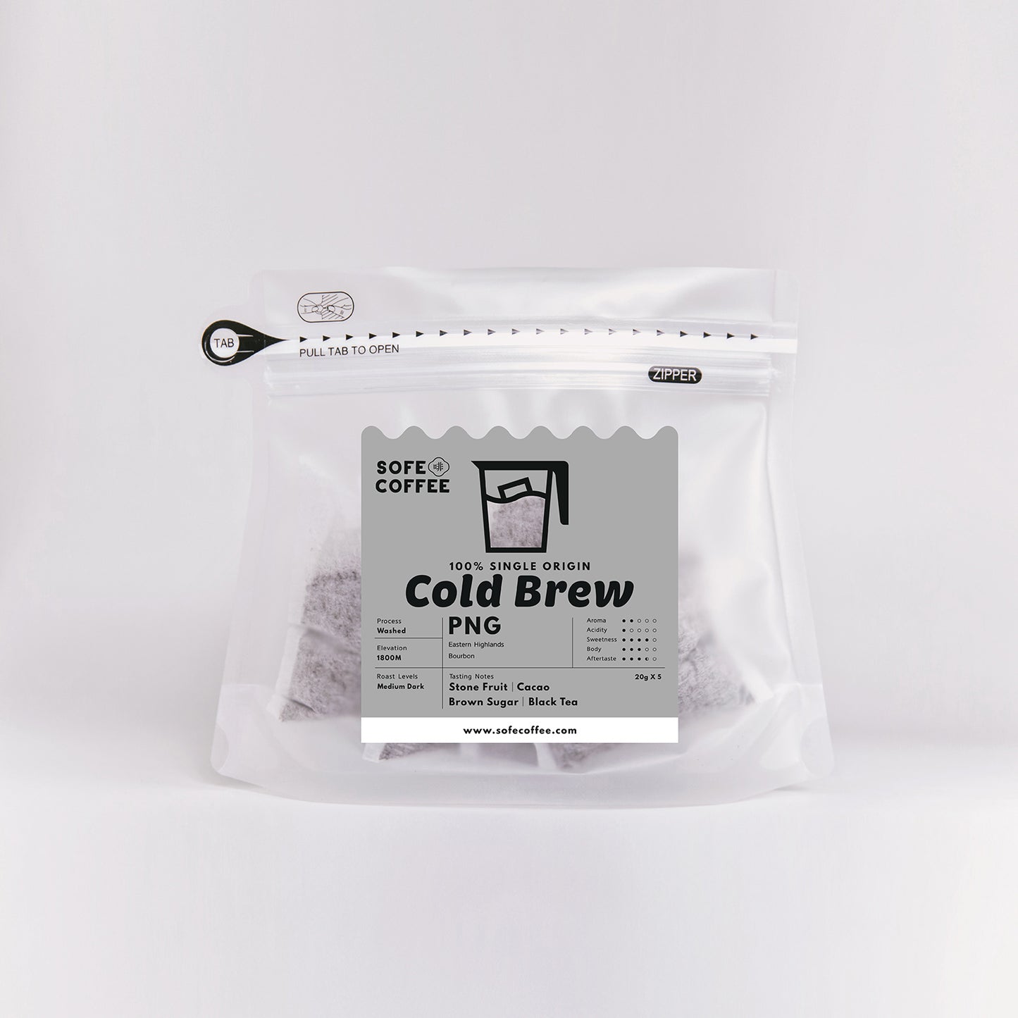 Cold Brew Coffee Bags - PNG