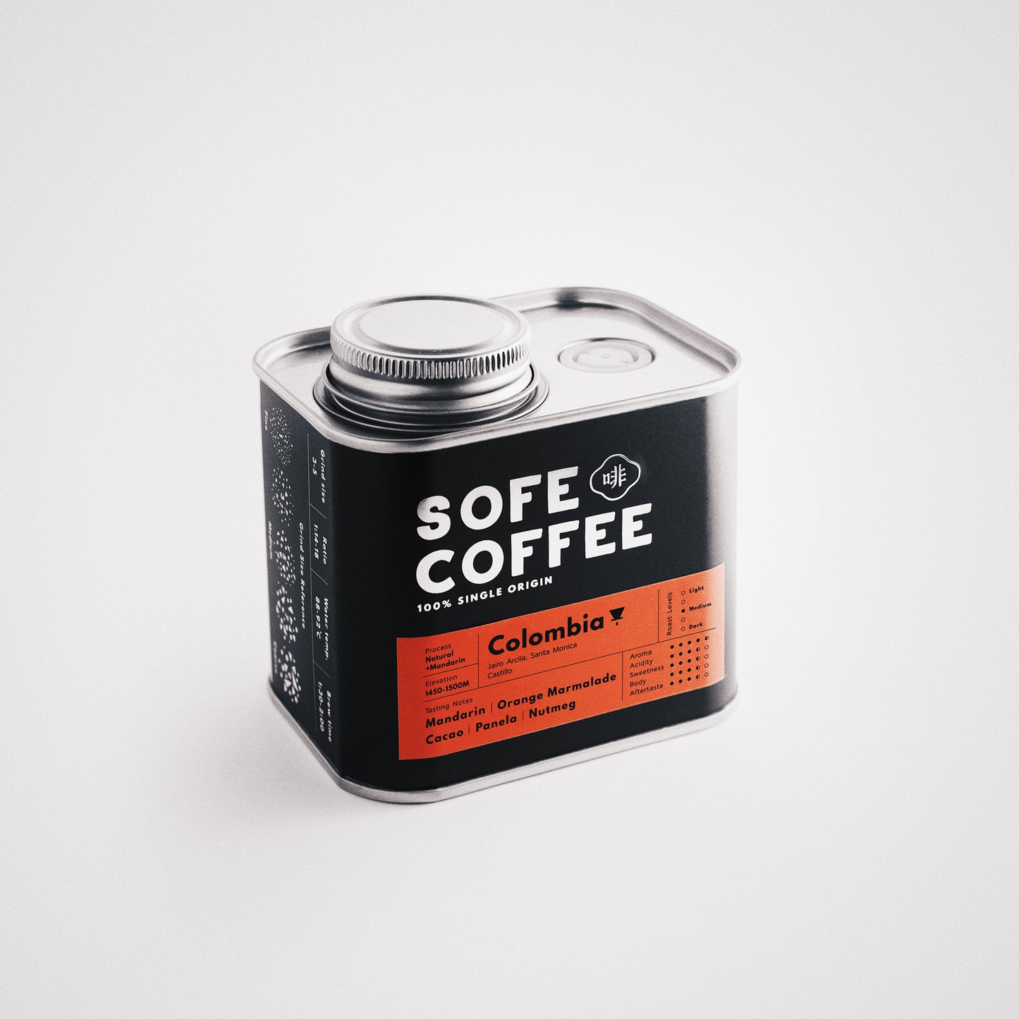 Ⓟ 𝐏𝐫𝐞𝐦𝐢𝐮𝐦 Coffee Bean - Colombia (+Mandarin)