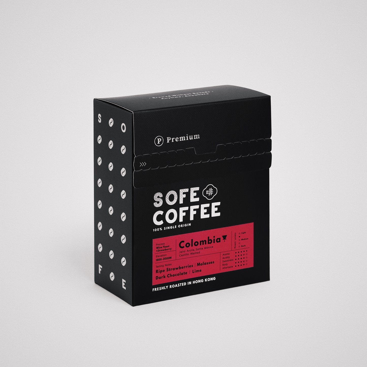 NEW - โ
๐๐ซ๐๐ฆ๐ข๐ฎ๐ฆ Drip Bag Coffee - Colombia (+ Strawberry) x5