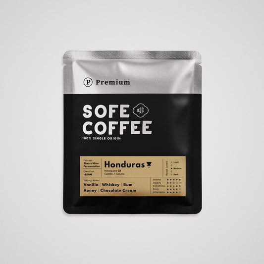 Ⓟ 𝐏𝐫𝐞𝐦𝐢𝐮𝐦 咖啡掛耳包 - 洪都拉斯 G1 - 5包裝