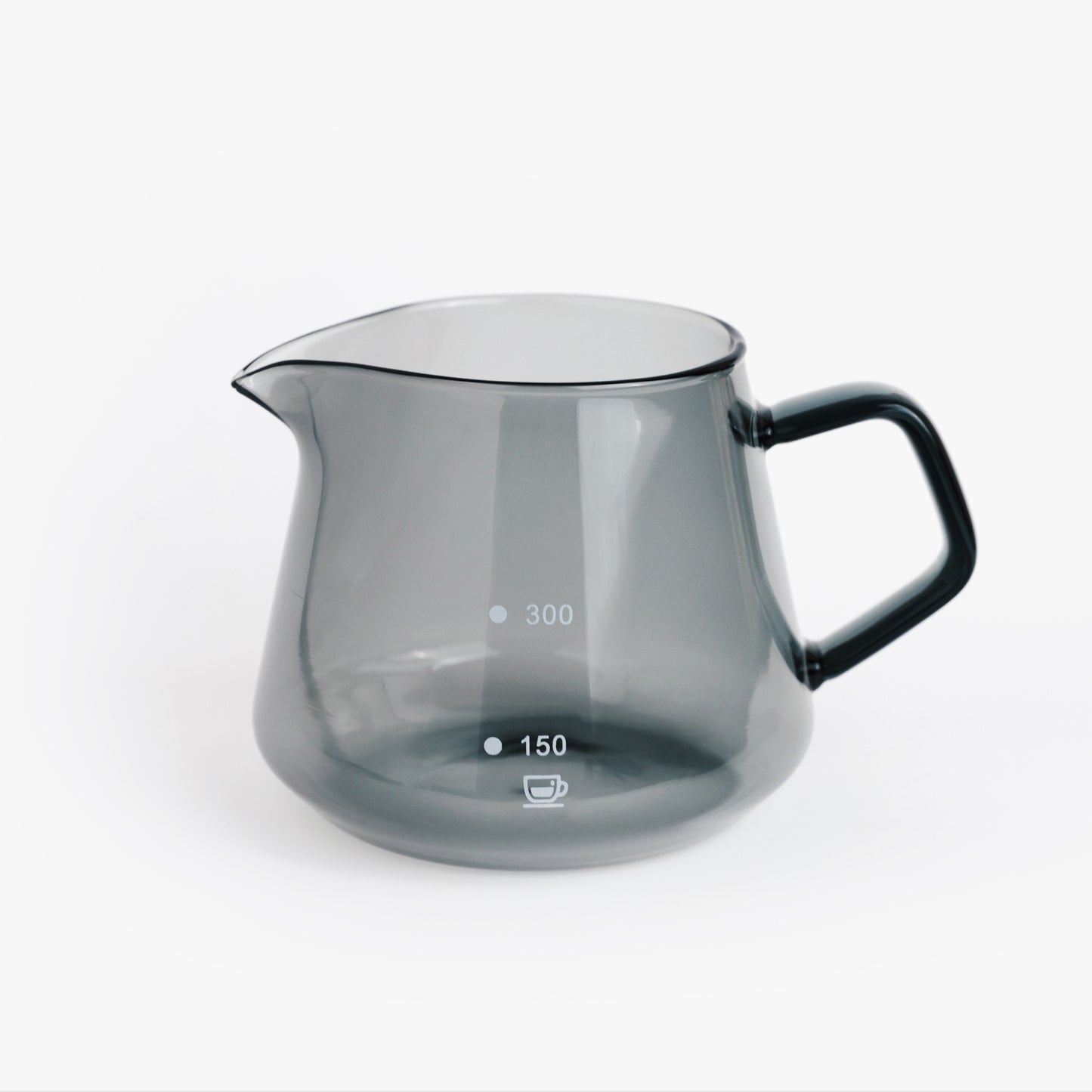 Black Glass Coffee Server