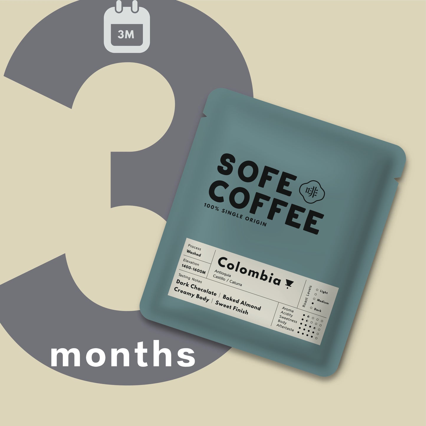 3 Months Subscription - Coffee Drip Bag