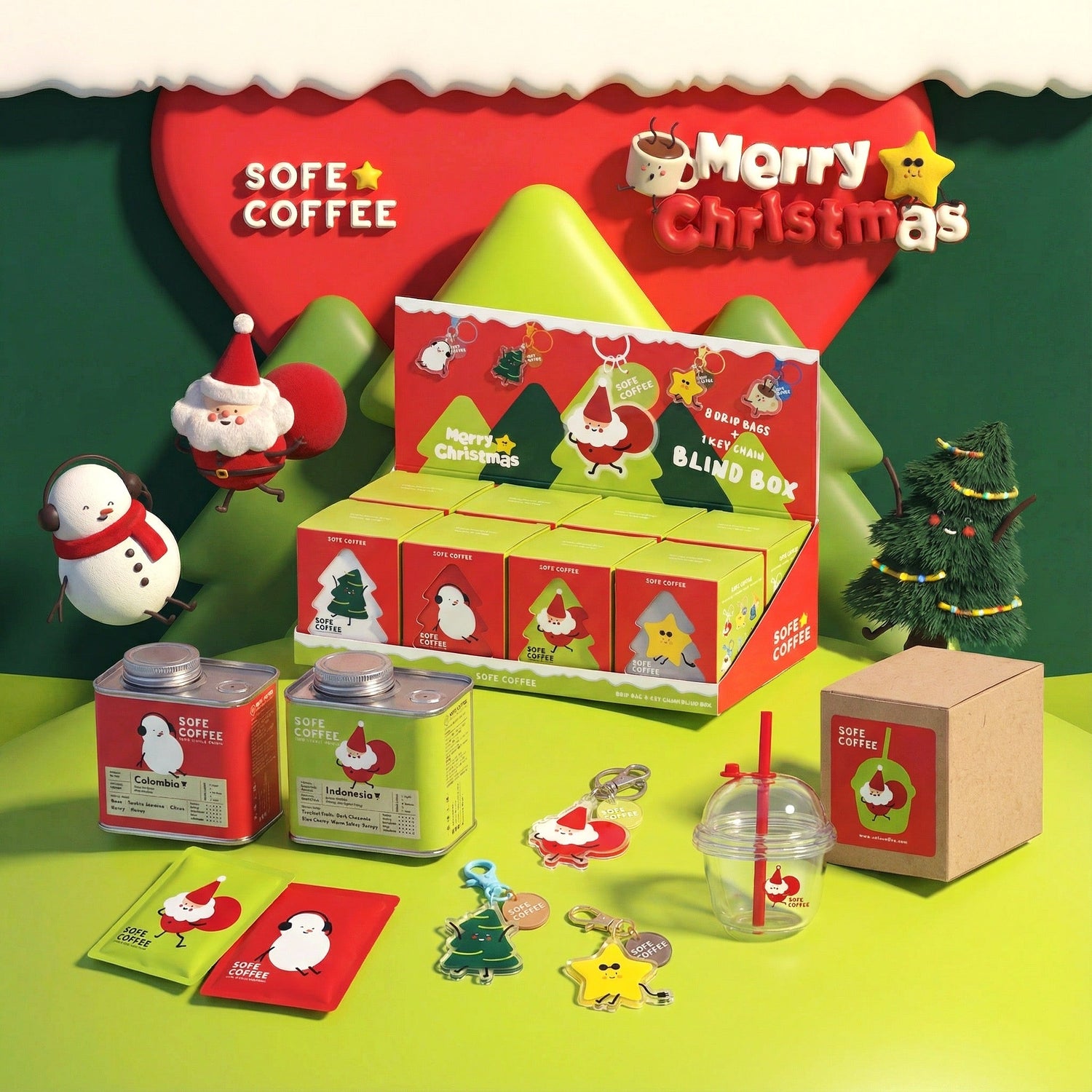 X'mas聖誕2025 限量版咖啡產品