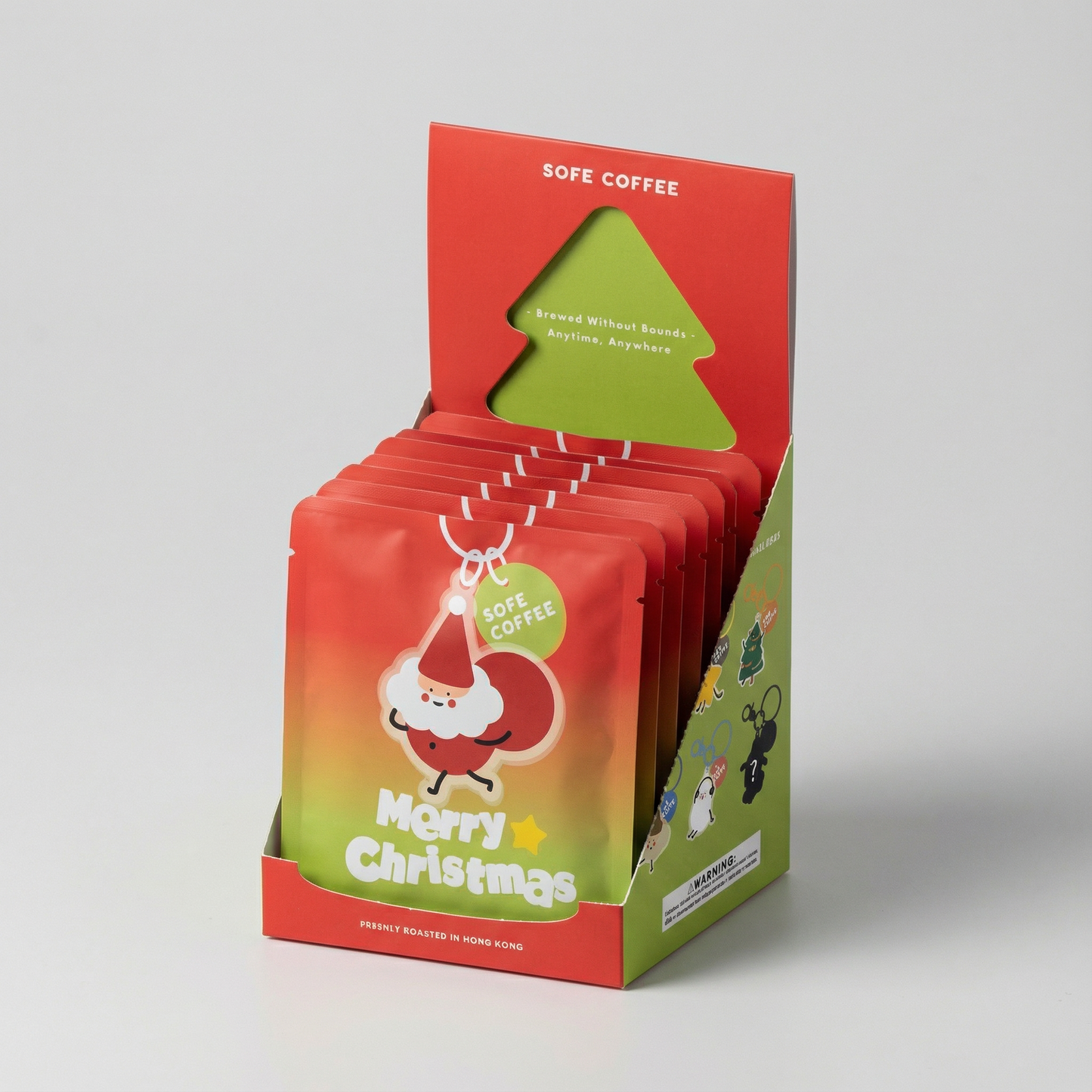 X'mas聖誕 - 限量版咖啡盲盒匙扣