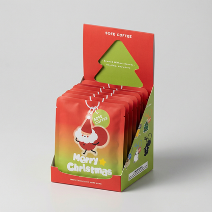 X'mas聖誕 - 限量版咖啡盲盒匙扣