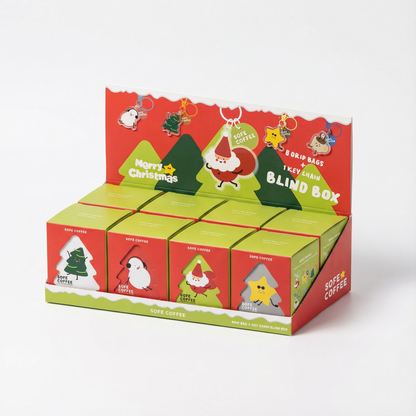 X'mas聖誕限量版 Ⓟ 𝐏𝐫𝐞𝐦𝐢𝐮𝐦 咖啡掛耳包(附盲盒匙扣)