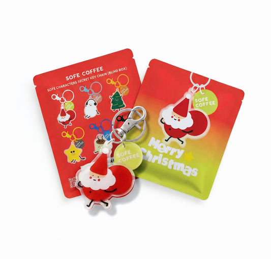 X'mas聖誕 - 限量版咖啡盲盒匙扣
