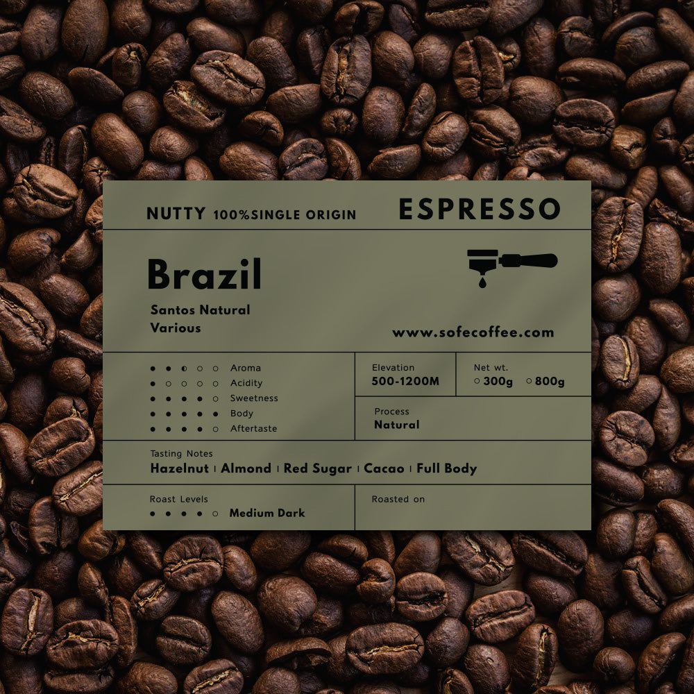 SOE - Single Origin Espresso Beans - Brazil