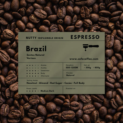 SOE - Single Origin Espresso Beans - Brazil