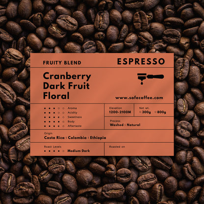   NEW - Fruity Blend - Espresso Beans