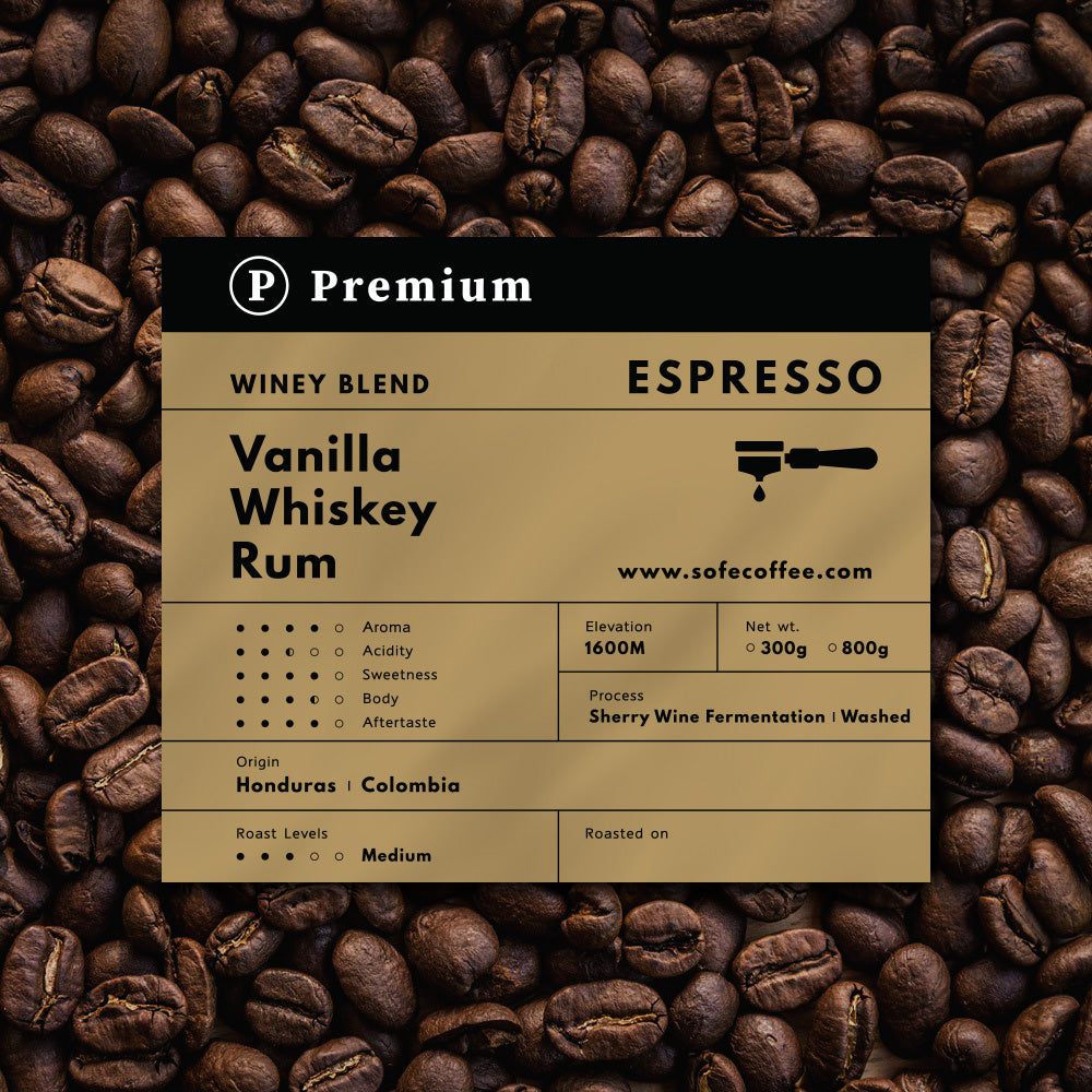  NEW - Ⓟ 𝐏𝐫𝐞𝐦𝐢𝐮𝐦 Winey Blend - Espresso Beans