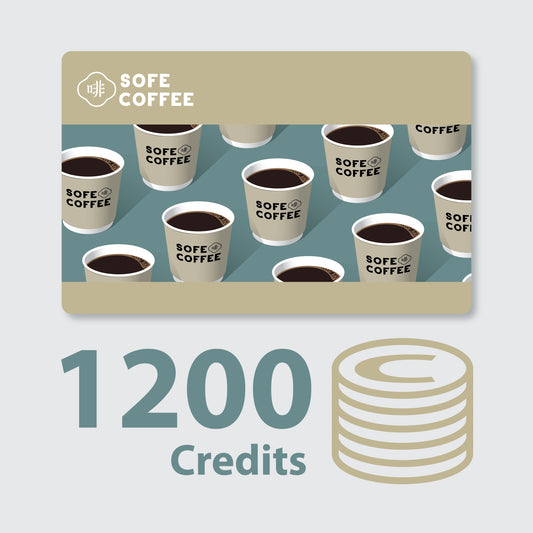 Sofe Credits 現金充值 $1200