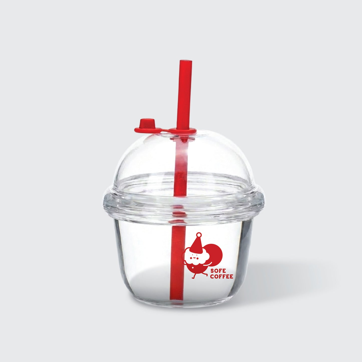 X'mas聖誕限量迷你玻璃杯 - 紅色