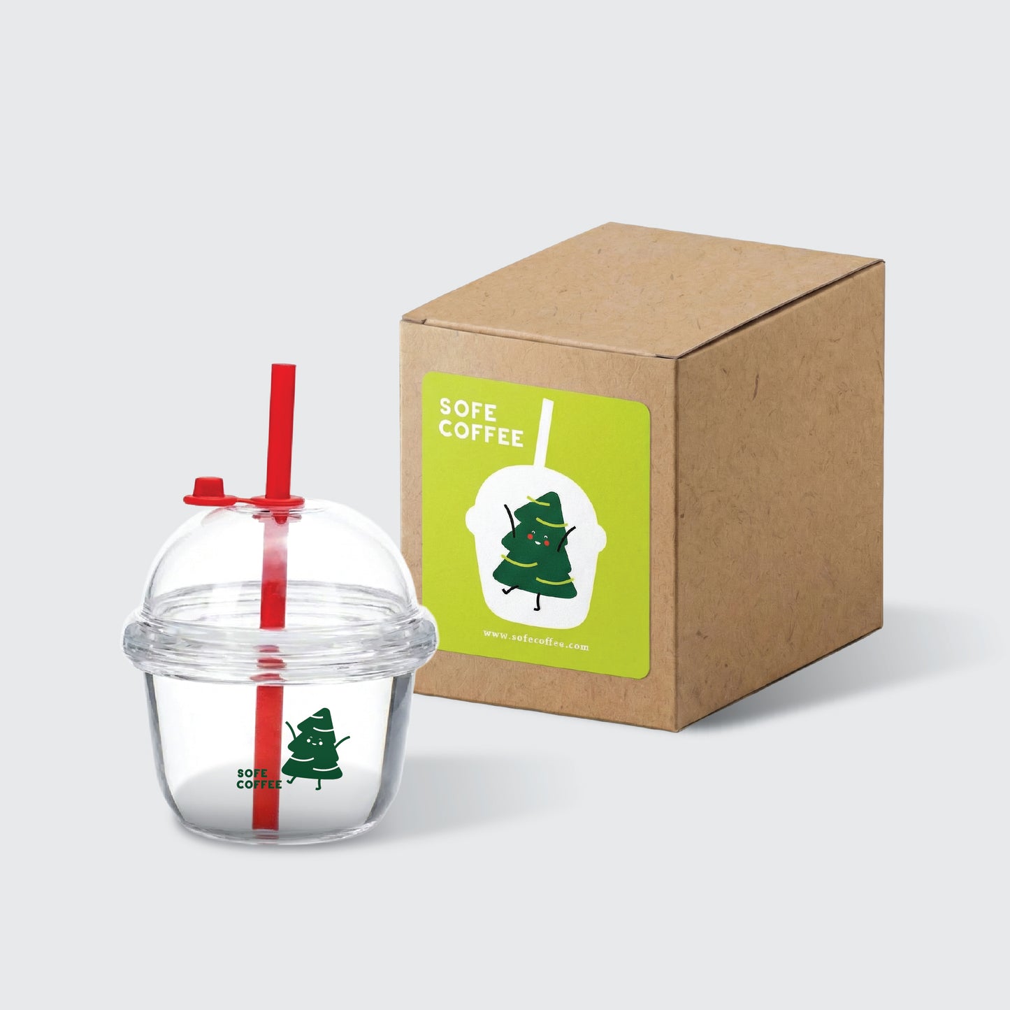 X'mas聖誕限量迷你玻璃杯 - 綠色