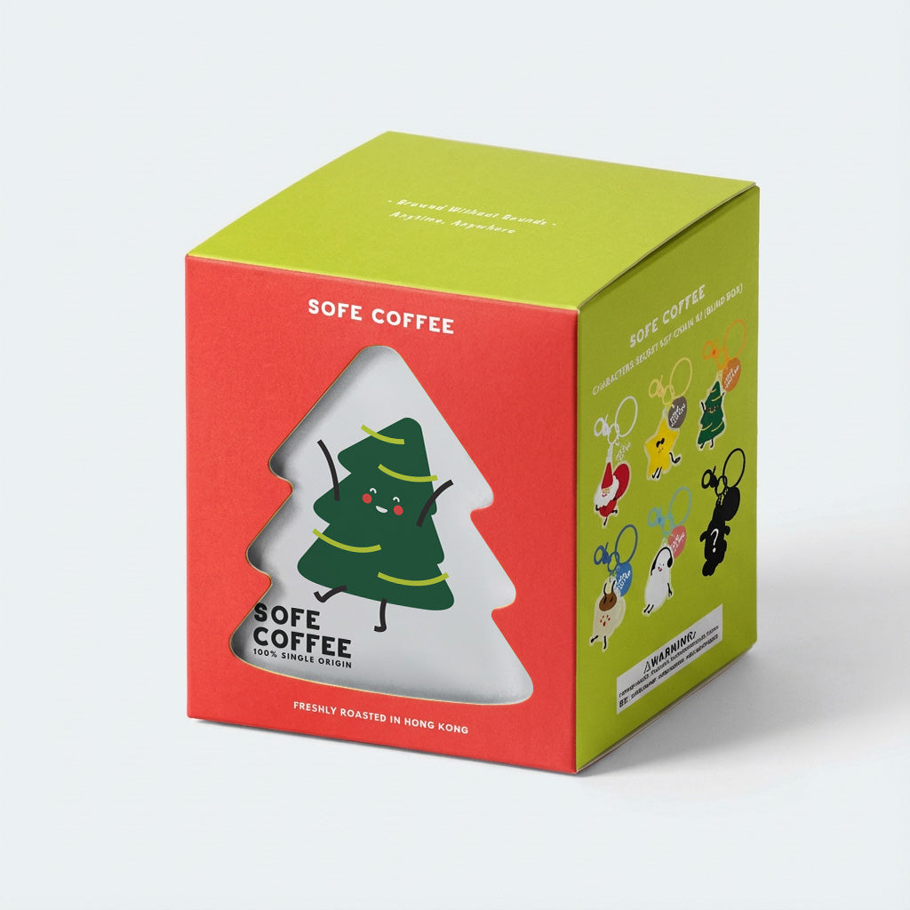 X'mas聖誕限量版 Ⓟ 𝐏𝐫𝐞𝐦𝐢𝐮𝐦 咖啡掛耳包(附盲盒匙扣)