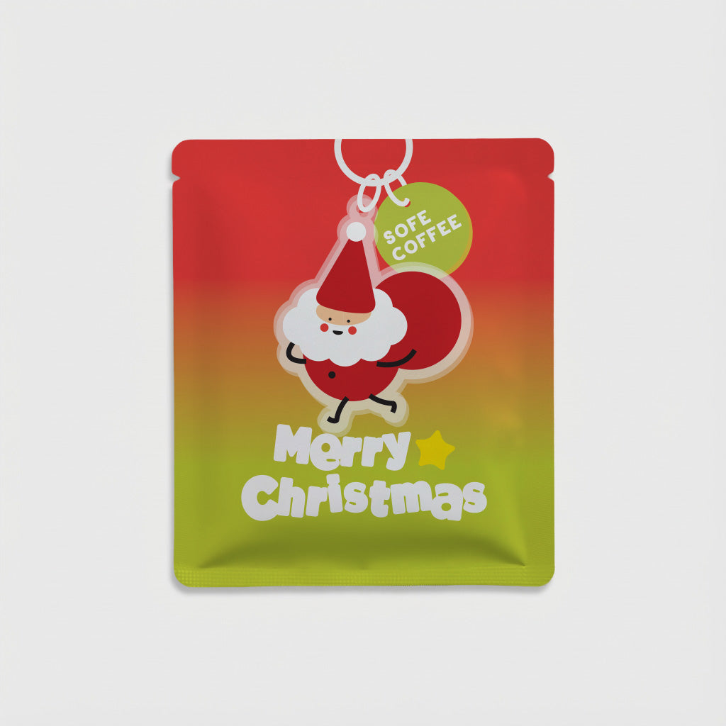 X'mas聖誕限量版 Ⓟ 𝐏𝐫𝐞𝐦𝐢𝐮𝐦 咖啡掛耳包(附盲盒匙扣)